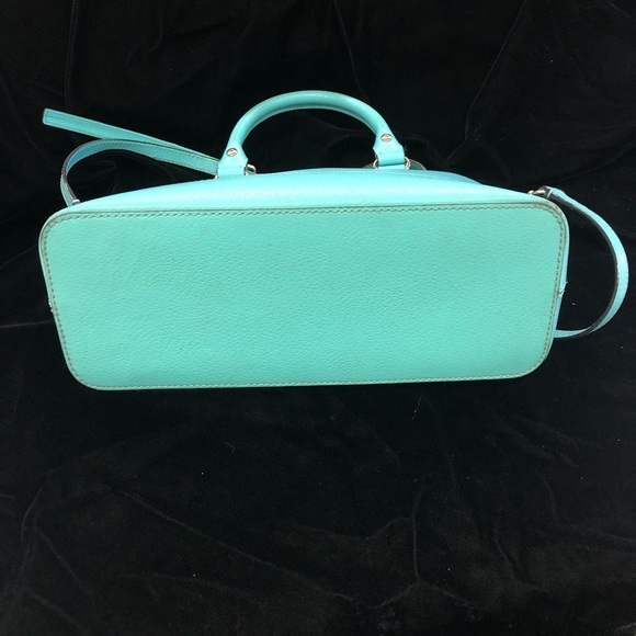 Kate Spade New York teal color shoulder purse - Picture 4 of 7